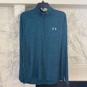 Under Armour Blue Quarter-Zip Sweatshirt